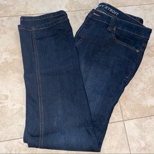 blue skinny jeans size 14